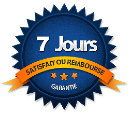 Garantie 7 jours Spinner Active - Remboursement intégral sous 7 jours